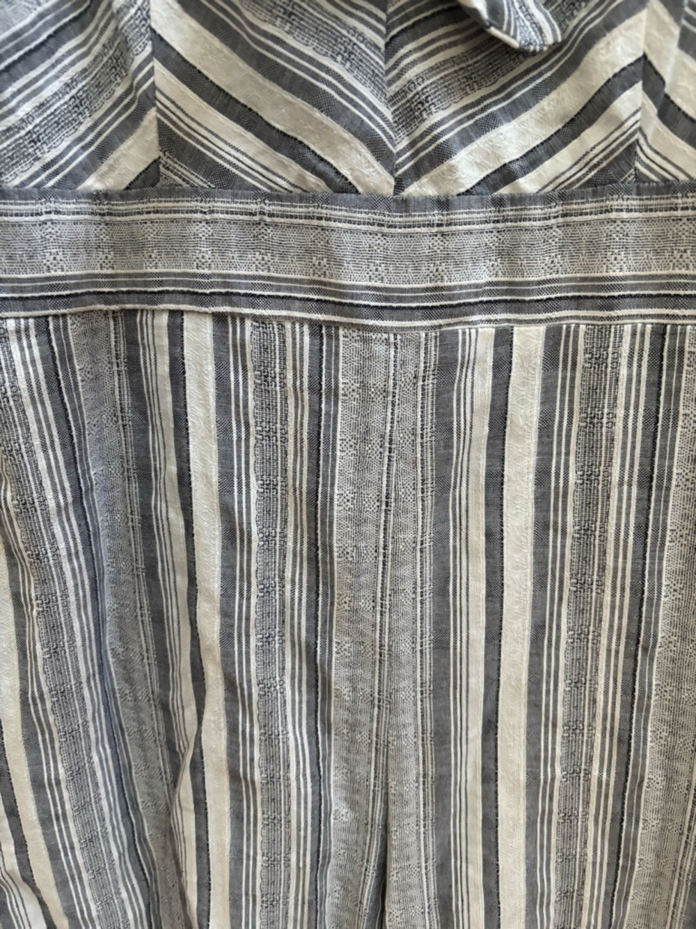 Violet Weekend Striped Tie-Front Wide-Leg Jumpsuit, Size 14, NWOT - Picture 3 of 5